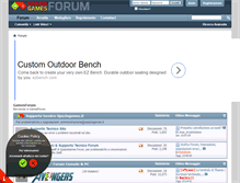 Tablet Screenshot of forum.spaziogames.it